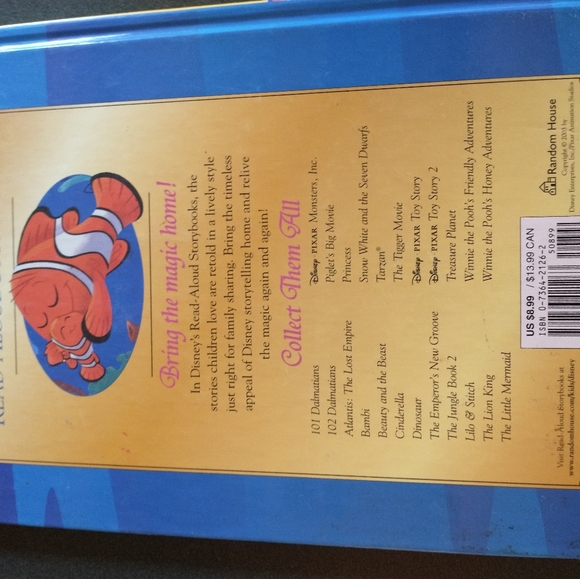 *pick 3 for $12* Finding Nemo: A Read-Aloud Storybook - Picture 7 of 10